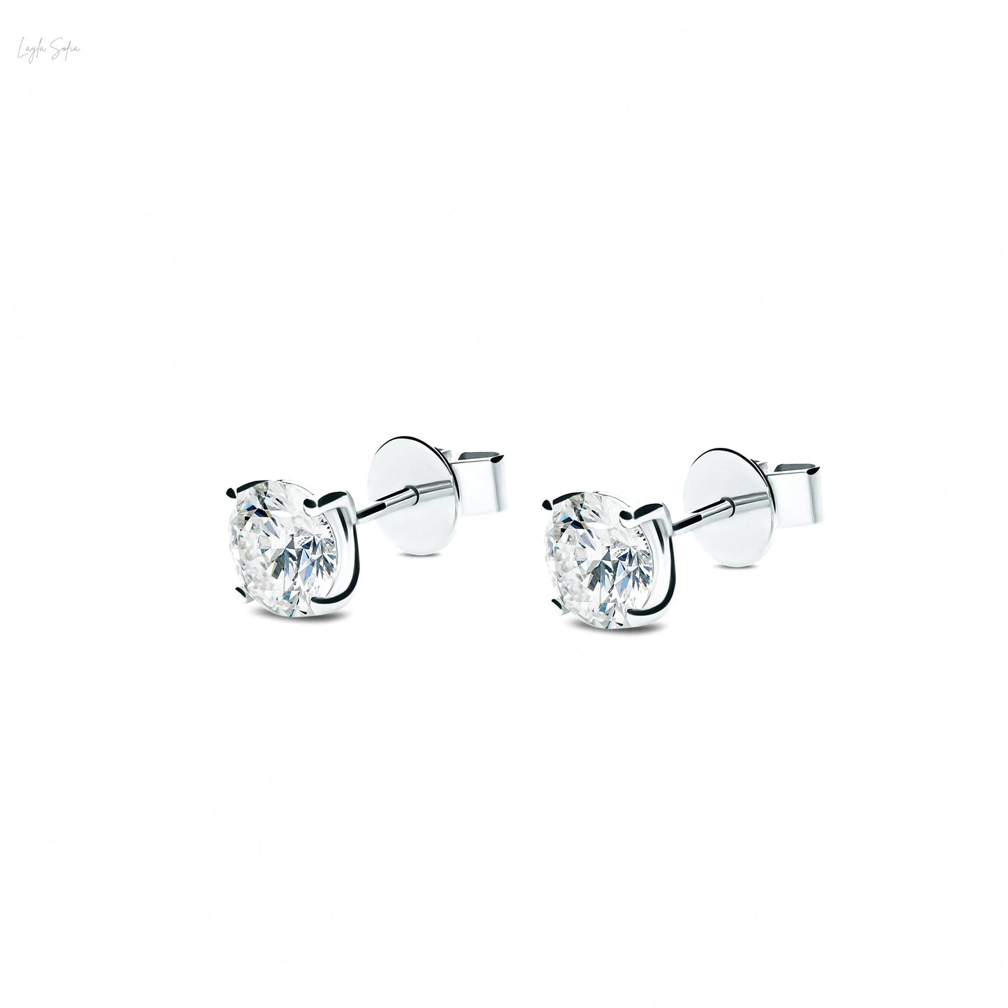 Earrings 2 x 1.00 carat Layla Sofia