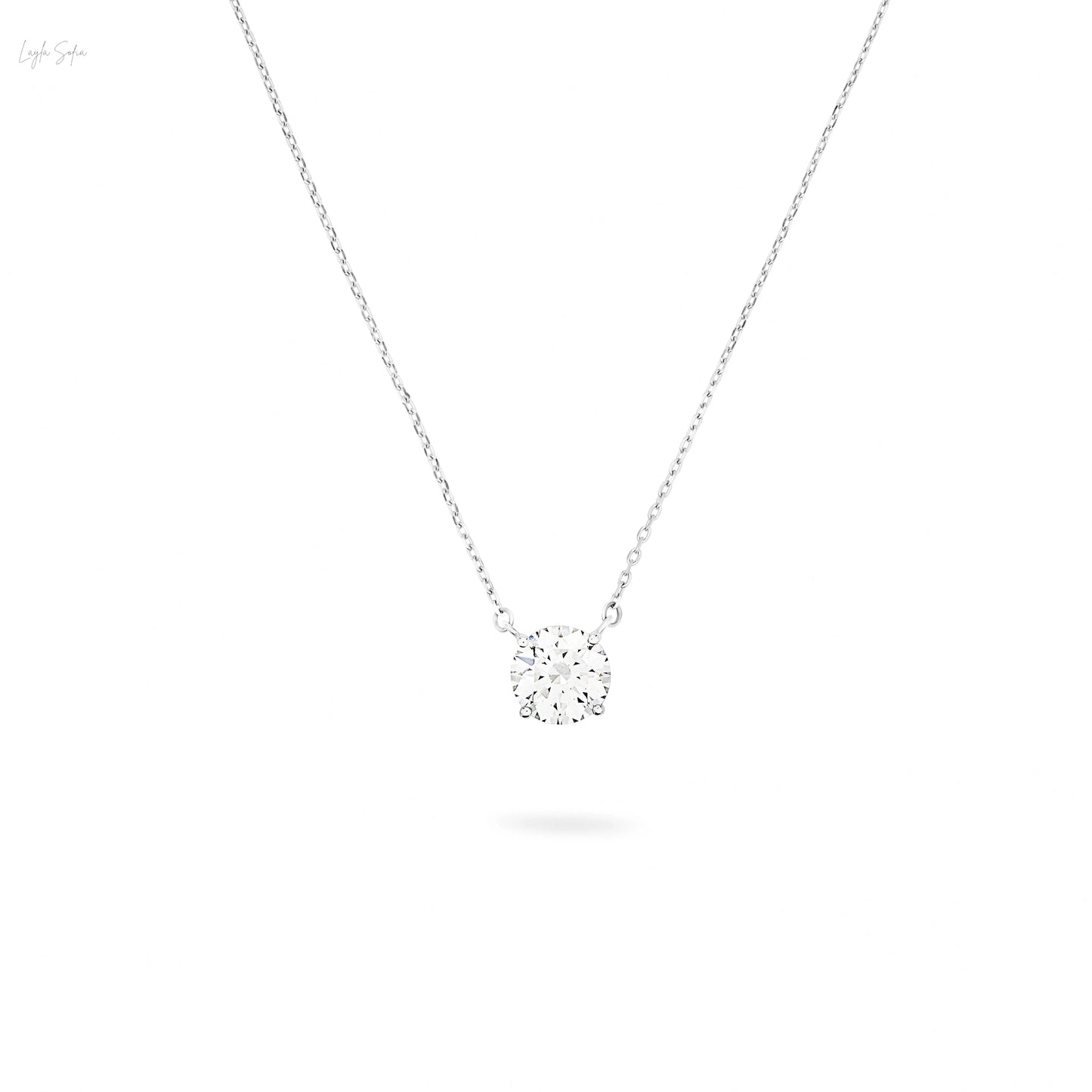 Solitaire Pendant 1 x 1.00 carat Layla Sofia