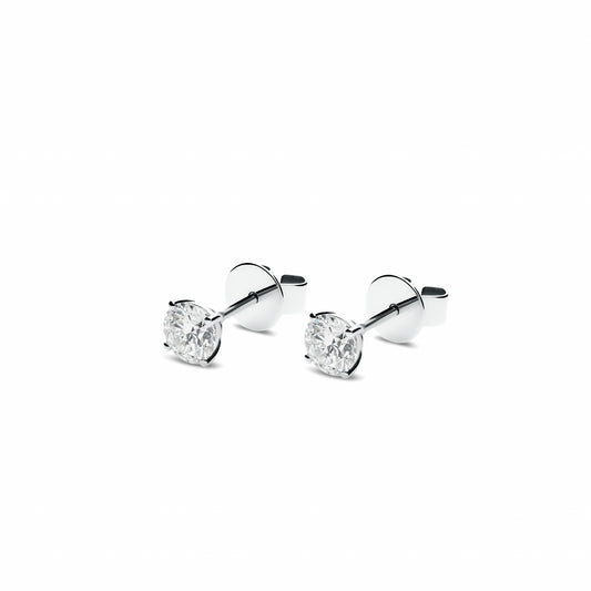 Earrings 2 x 0.50 carat