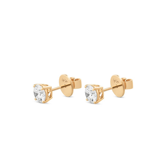 Diamond Earrings – 2.00 Carat (Basket Set) LaylaSofia