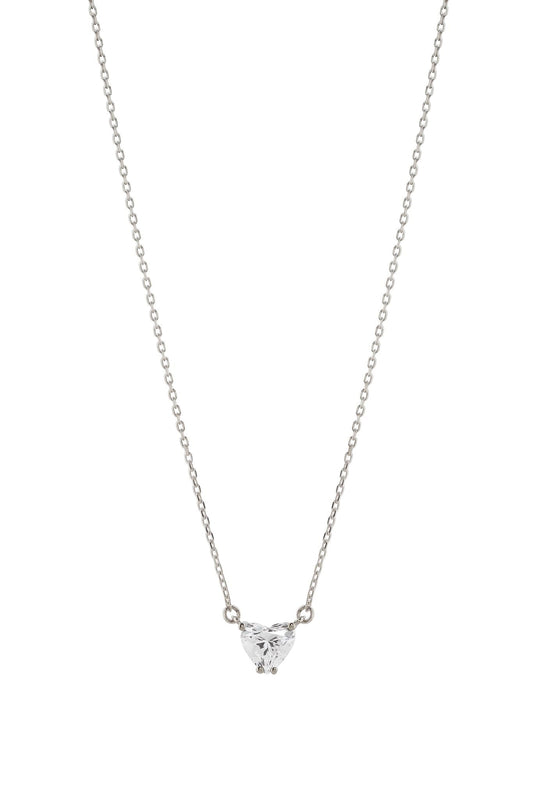 Heart Solitaire Diamond Necklace – 14K Gold LaylaSofia